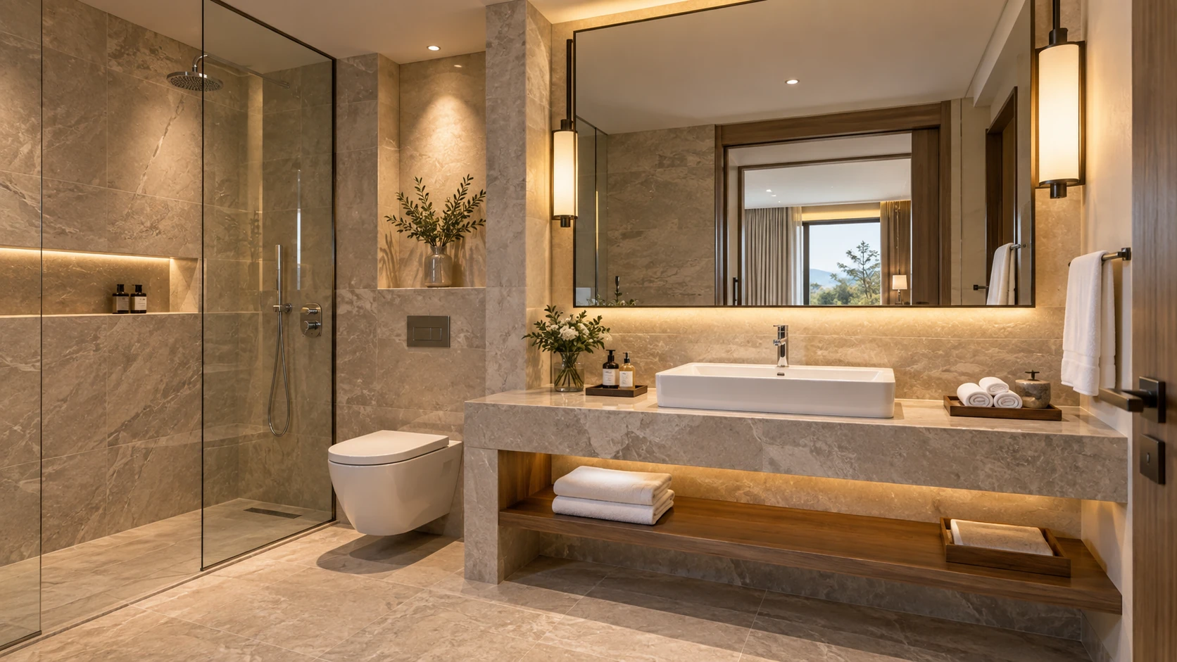 Hotel bathroom project