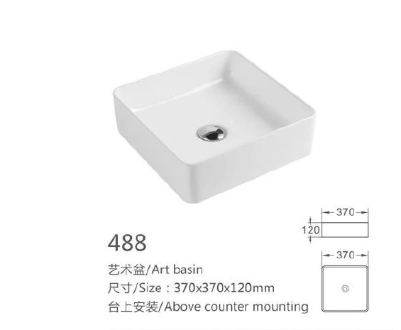 Base de Arte de cerámica de Plaza Blanca - Modelo 488 con información de producto
