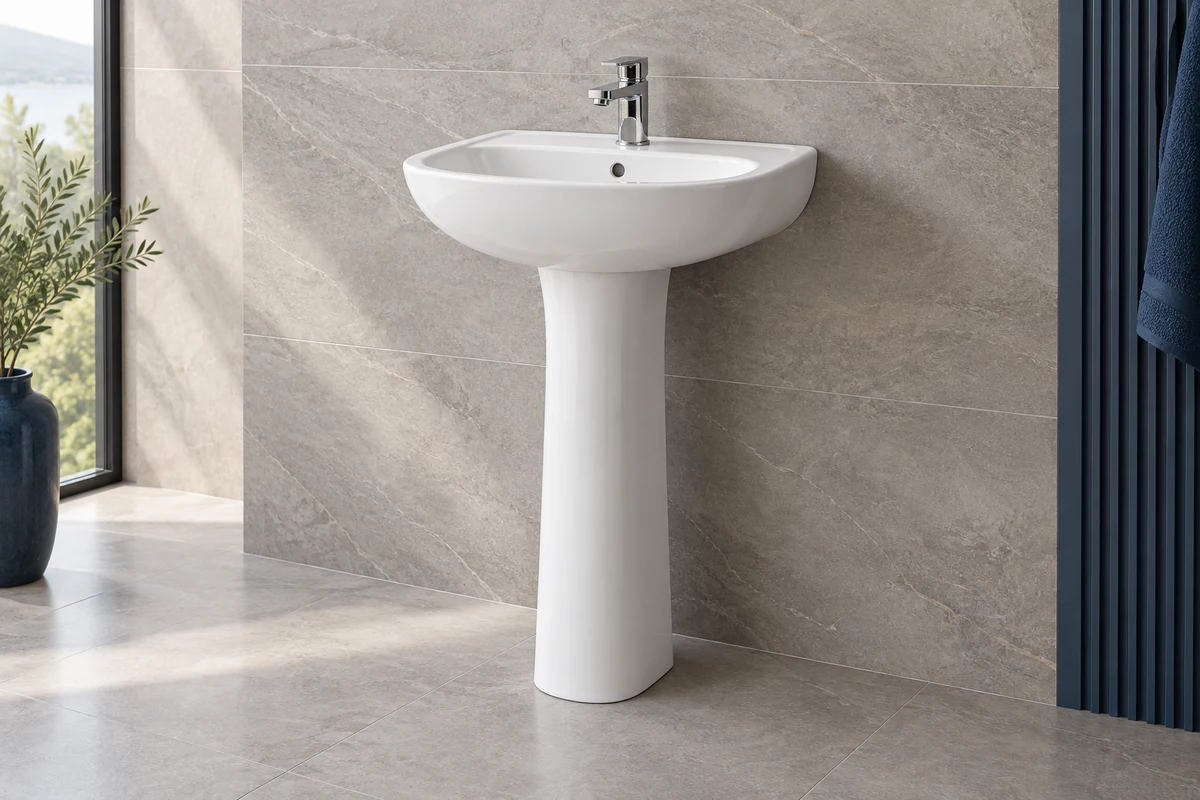 Pedestal basin