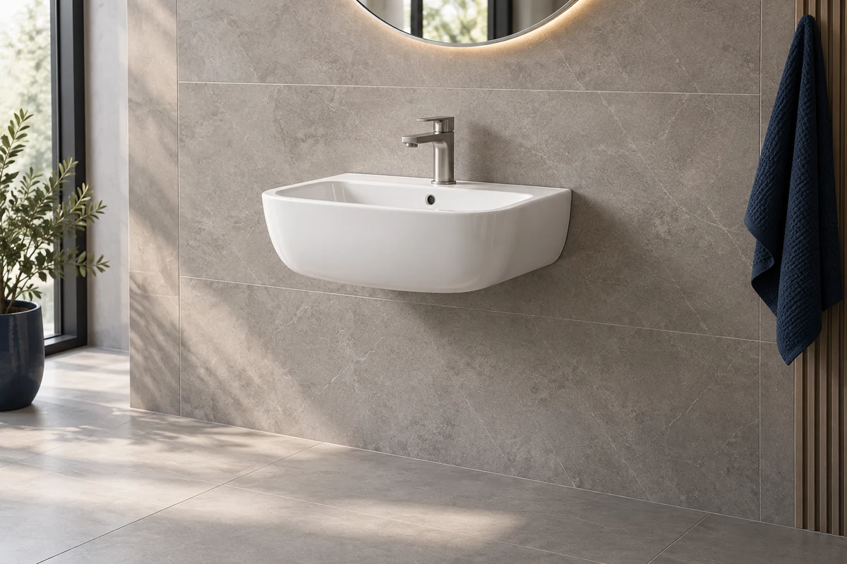Wall hung sink
